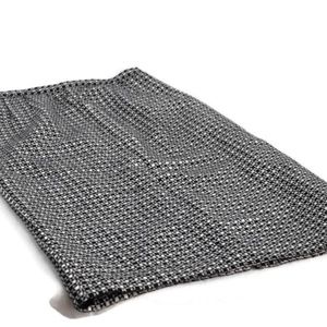 Vtg Talbots Italian Wool Checked Lined Skirt